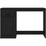  Radni stol s ladicom crni 115 x 50 x 75 cm konstruirano drvo | Eponuda.ba