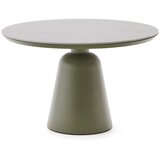 Kave Home Okrogla vrtna miza s keramično ploščo ø 120 cm Tudons – | Shoptok.si