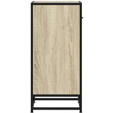 vidaXL Komoda boja hrasta 35,5 x 35 x 76 cm konstruirano drvo i metal | shoptok.hr