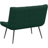  Klupa tamnozelena 110x74x84 cm baršun | shoptok.hr