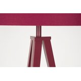 Zuiver Bordo rdeča stoječa svetilka s tekstilnim senčilom (višina 157 cm) Tripod – | Shoptok.si