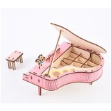  3D drvena slagalica-pink klavir | ePonuda.com