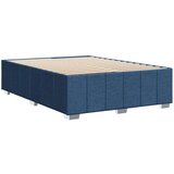 vidaXL Okvir za krevet bez madraca plavi 140 x 190 cm od tkanine | shoptok.hr