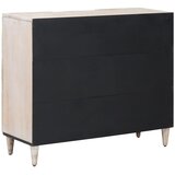  Kreveta s policom Bijelo 90 x 33,5 x 75 cm Čvrsto drvo manga | shoptok.hr