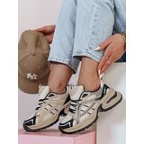 DStreet Sneakersy damskie MODERMAX khaki | Shoptok.si