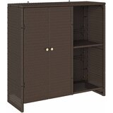Ormarić za pohranu s policom Smeđa 100 x 36 x 102 cm Ratan | shoptok.hr