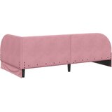  Kutni krevetni okvir s madracem 2 kom. Ružičasta 100 x 200 cm | shoptok.hr