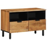 TV ormarić 70x33x46 cm Masivno drvo akacije - Prirodna 1 Drvo bagrema Cijene