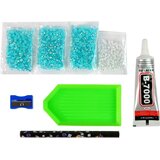 Creative Reindeer Kit DIY Diamonds Crystals Blue | Shoptok.si