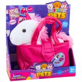  igračka jednorog u torbi 25cm - bijelo/rozi | Shoptok.si