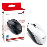 Genius DX-110 USB optički miš 1000 dpi, beli | Eponuda.com