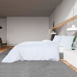  Set posteljine za poplun bijeli 240x220 cm lagana mikrovlakna | shoptok.hr