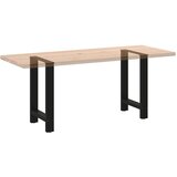 Noge za blagovaonski stol Crne 2 kom 50 x (72-73) cm Čelik | shoptok.hr