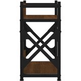  Stojalo za tiskalnik rjavi hrast 40x20x40 cm inženirski les, (22137124) | Shoptok.si