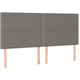  Box spring postelja z vzmetnico LED temno siva 180x200 cm blago, (20937176) | Shoptok.si