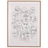Bloomingville zidna slika u okviru Chichi, 72 x 52 cm Cijene