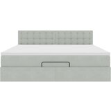  Otomanski krevet s madracem&amp LED 180x200cm baršunasti | shoptok.hr