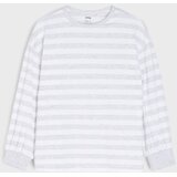 Sinsay Pamučna majica na pruge | shoptok.hr