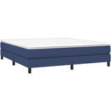  Okvir za krevet s oprugom plavi 180x200 cm od tkanine | shoptok.hr