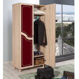 Hanah home Ormar Stil-621, 90x192x52 cm, Hrast-bordo | Eponuda.ba
