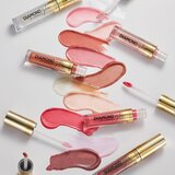 Eveline Cosmetics Diamond Glow svjetlucavo sjajilo za usne s hijaluronskom kiselinom nijansa 08 Honey Glam 4,5 ml | shoptok.hr