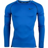 Nike NP DF TIGHT TOP LS M Muška majica dugih rukava, plava, veličina