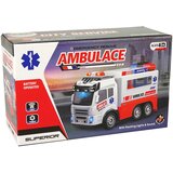  Vozilo hitne pomoći u obliku kamiona - bijelo/narančasti | shoptok.hr