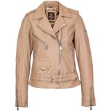La Force Fashion Invento kožna jakna Maya - Bež | Eponuda.com
