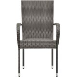  5-dijelni vrtni blagovaonski set sivi | shoptok.hr