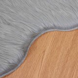  Tepih od umjetne ovčje kože TAFALLA Siva 50 x 80 cm Poliester | shoptok.hr