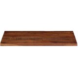 Stolna ploča 100x60x2 5 cm pravokutna masivno obnovljeno drvo | shoptok.hr