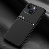 SUNSKY Eleganten ovitek za iPhone 15, magnet, črn | Shoptok.si