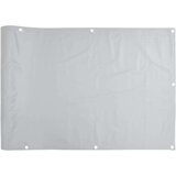 Balkonski zaslon za privatnost sivi 800 x 120 cm PVC | shoptok.hr