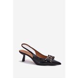 Boto High Heels With Bow Black Folesca | ePonuda.com