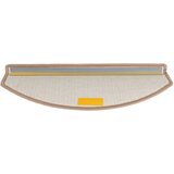  Prostirke za stepenice 10 kom 65x24x4 cm svijetlosmeđe poluokrugle velike | shoptok.hr