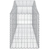  Lučne gabionske košare 13 kom 200x50x60/80 cm pocinčano željezo | shoptok.hr