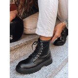 DStreet Botki damskie FROGELLA czarne | ePonuda.com