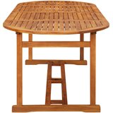  11-dijelni vrtni blagovaonski set 220x90x75 cm bagremovog drva | shoptok.hr
