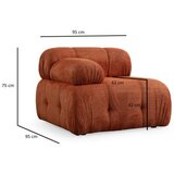 Atelier Del Sofa fotelja petite 1R orange Cene