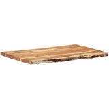 Stolna ploča od masivnog bagremovog drva 100 x (50-60) x 3,8 cm | shoptok.hr