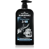 Karavaki Ocean Force gel za čišćenje 3 u 1 550 ml