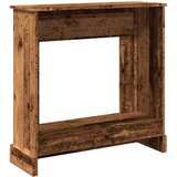 vidaXL Okvir za kamin boja drva 90x30x90 cm od konstruiranog drva | shoptok.hr