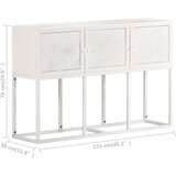  Komoda 115 x 30 x 76 cm od masivnog drva manga | shoptok.hr
