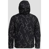 Quiksilver High In The Hood Printed Kids Jakna high energy black refl | Shoptok.si