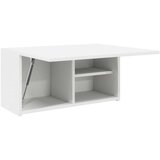 vidaXL Kopalniška stenska omarica bel 60x25x30 cm inž. les | Shoptok.si