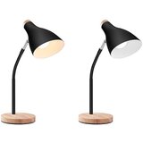 Tracer Stona lampa Scandi E27 max 40W drvo-crna Scandi Black u
