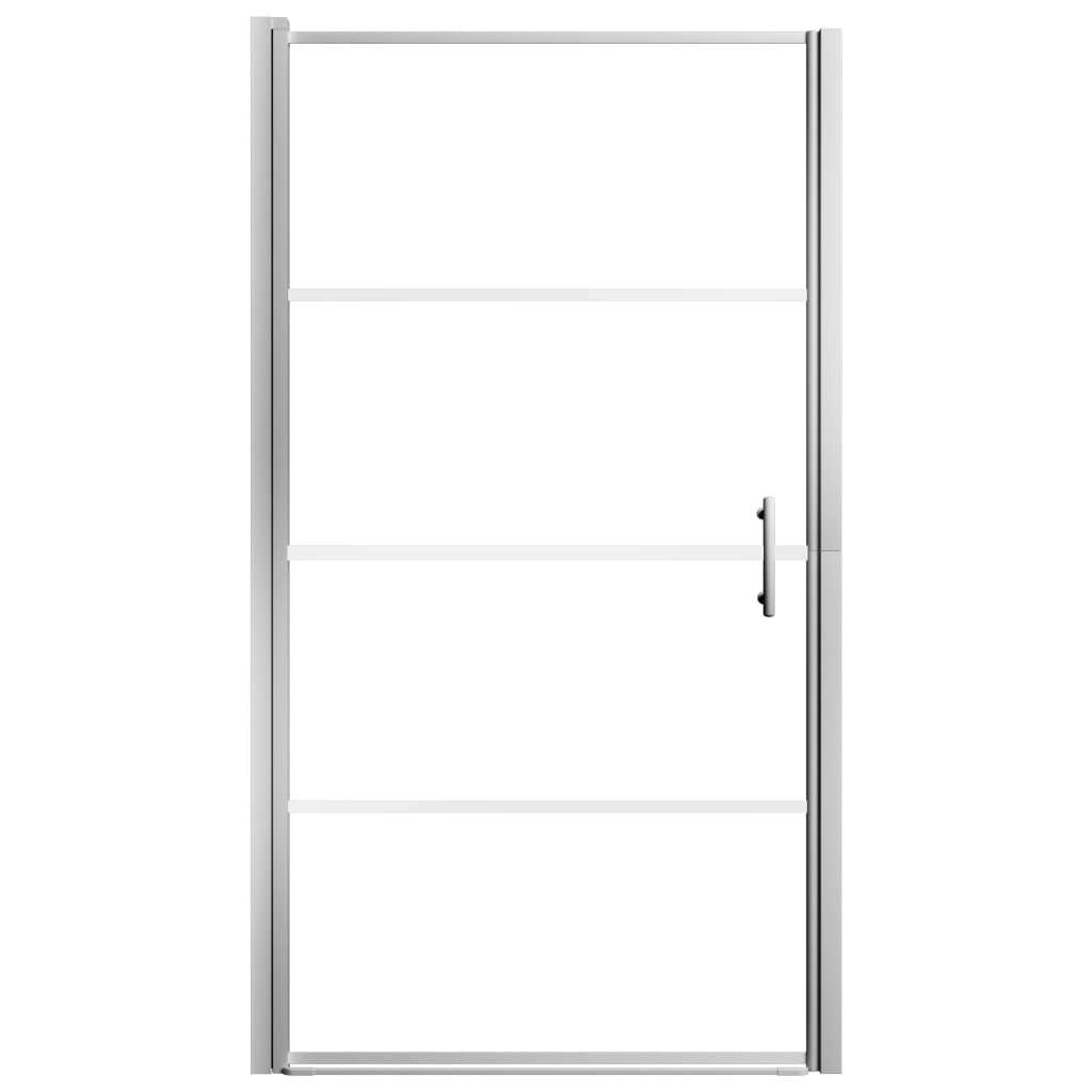vidaXL vrata za tuš kaljeno steklo 81x195 cm | Shoptok.si