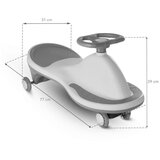 Kidwell Rollo guralica za djecu s led kotačima, sivi | shoptok.hr