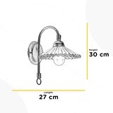  ONLI - Zidno svetilo ROSINA 1xE14/6W/230V | Eponuda.com