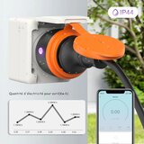 UCOMEN 4x 3680 W Pametna zunanja WiFi vtičnica | Shoptok.si